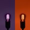 Luxrite S14 LED Edison Purple and Orange Light Bulbs 0.5W Colored Bulb for String Lights E26 Base, 3PK LR21731 LR21736-3PC - alternate 5